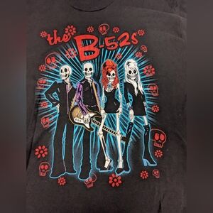 B52's The B-52's Skull Day of the Dead Band Tee Shirt Size Large  NWOT  Unisex